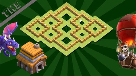 town hall 5 base links.